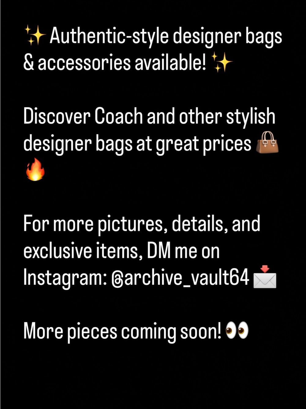 Coach Shoulder Bag And Other